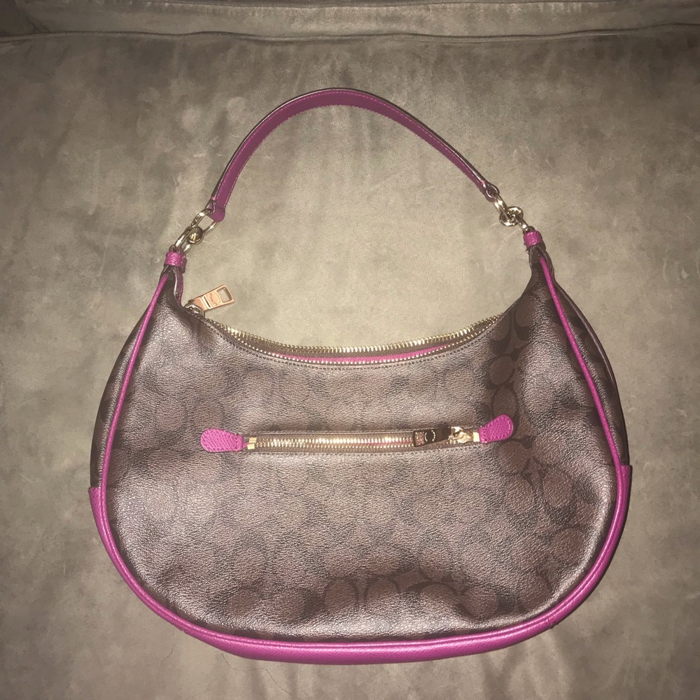 Coach Harley east/west hobo crossbody.